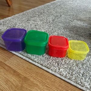 Food prep portion containers. Like new-no damage.